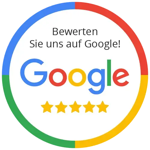 Bewerte uns auf Google